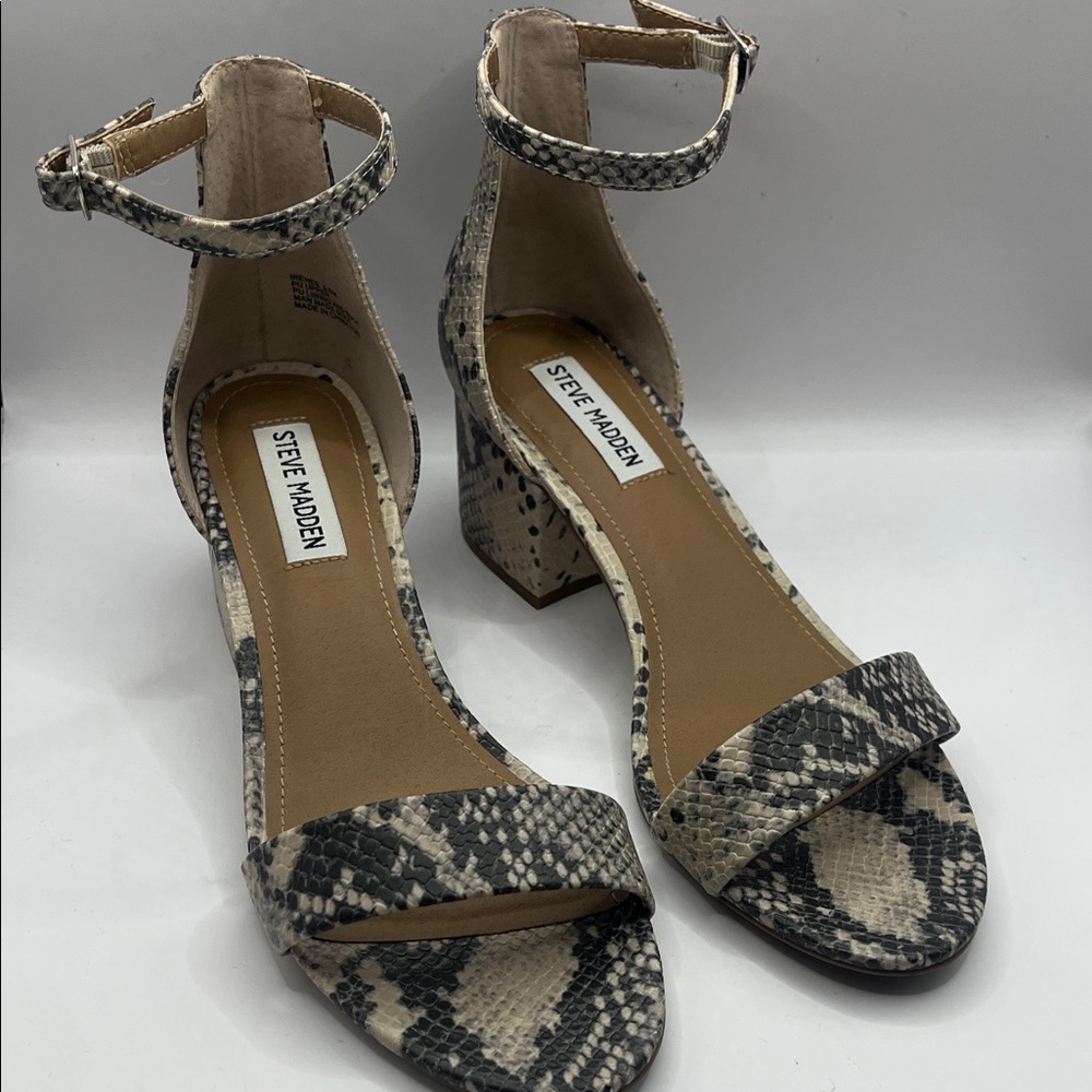 Steve Madden Snakeskin Patterned Heels